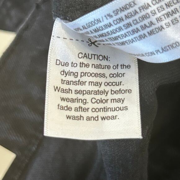 Universal Thread Jeans Womens 12S Short Black Vintage Straight Stretch Jeans NEW - Picture 14 of 16